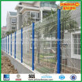 Backyard Privacy Fence/ Curved wire mesh fence